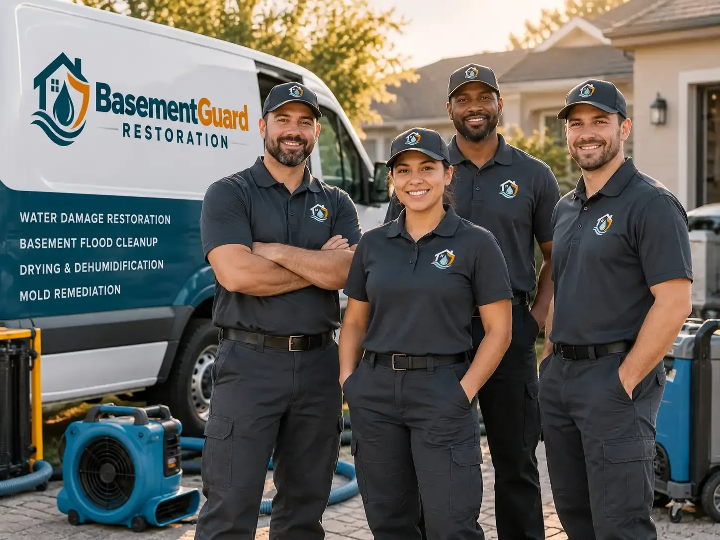 Basement Water Damage Restoration company in Strandburg, SD